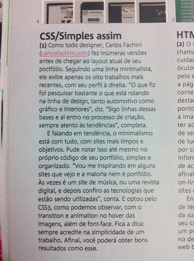 Publicação na revista — página 3